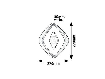 Kinkiet Rabalux Daria 5988 złoty