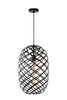Lampa wisząca Lucide WOLFRAM 21417/32/30 czarny