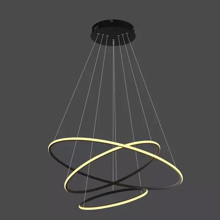 Lampa wisząca Ledowe Okręgi No.3 80cm out 4k