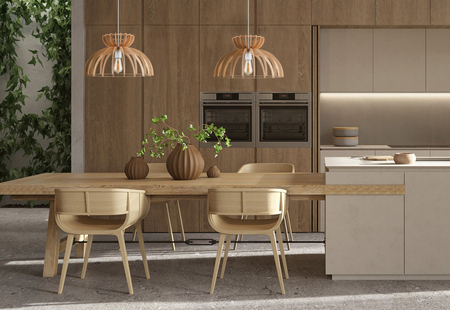 Lampa wisząca KYMI C Nowodvorski 10572 drewniany