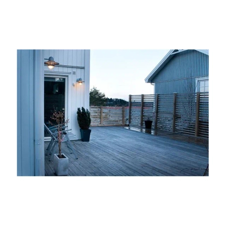 BERGEN 270 BLACK E27 LED 9W ON ARM DOWN