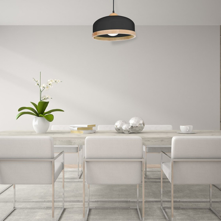 Milagro Lampa wisząca STUDIO BLACK 1xE27 MLP8851 CZARNY