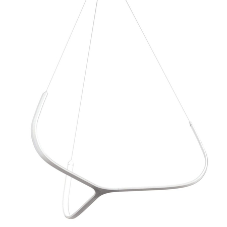 Lampa wisząca Nemo ALYLWW52 Alya Biała z pilotem