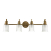 Kinkiet Elstead Lighting Swell mosiądz QZ-SWELL4-BB-BATH