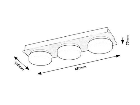 Lampa łazienkowa Rabalux Attichus 75003 czarny matowy