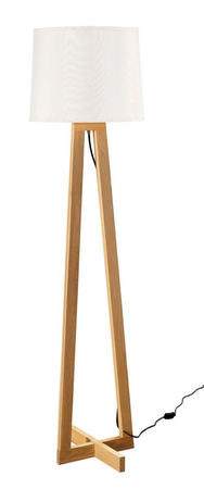 Lampa podłogowa Luces Exclusivas MATARO LE42099 drewniany