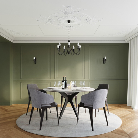 Sollux Lighting Żyrandol MINERWA 7 czarny SL.0219