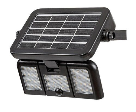 Lampa solarna Rabalux Lihull 77020 czarny