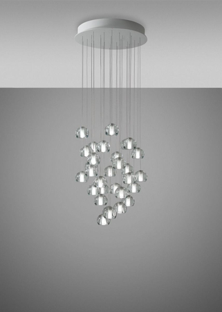 Lampa wisząca Fabbian F32A2500 Multispot Beluga-Rosone Ø490 30L.