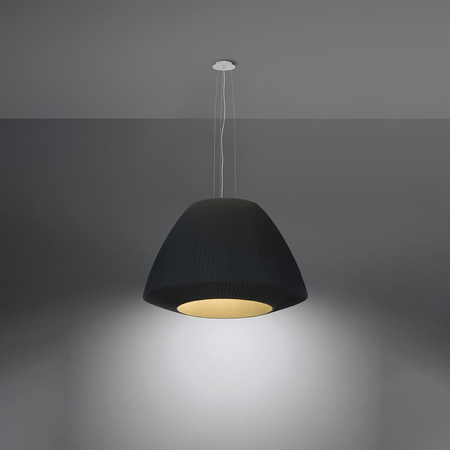 Sollux Lighting Żyrandol BELLA 60 czarny SL.0734
