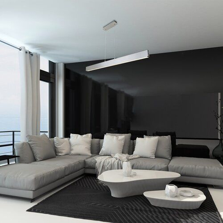 Lampa wisząca Rabalux Tithania 6670 szczotkowane aluminium