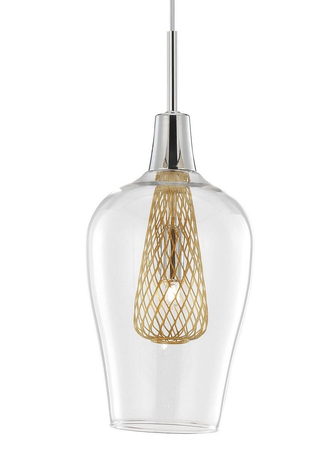 Lampa wisząca Luces Exclusivas ZARZA LE41845 złoty