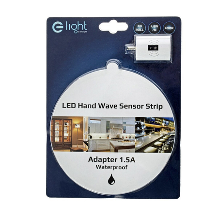 Eko-Light TAŚMA LED 3M CZUJ.BEZDOT+ZASIL.4000K EKZ0651