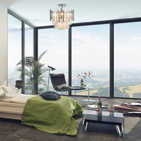 Milagro Lampa sufitowa ASPEN CHROME 6xE14 ML8809 CHROM