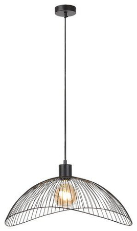 Lampa wisząca Rabalux Iduna 4347 czarny matowy