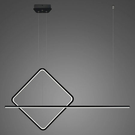 Lampa wisząca Linea No.4 B 60cm czarna 4k