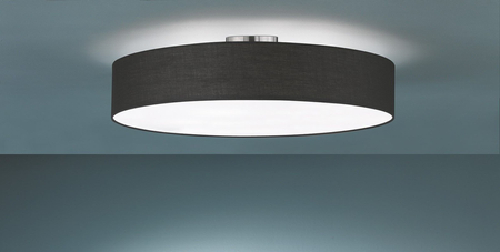 Lampa sufitowa Trio 603900502 czarny/srebrny