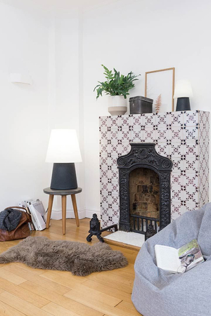 Lampa stojąca No.1 zewnętrzna ogrodowa 2700K RGB 60cm, antracyt 32525L