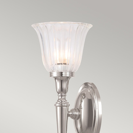 Kinkiet Elstead Lighting Dryden szary BATH-DRYDEN1-PN