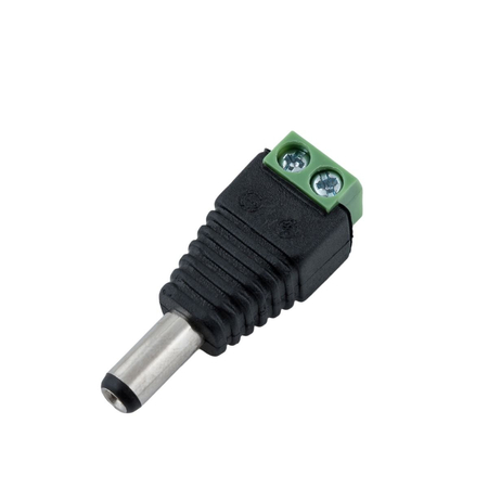 Łącznik, wtyczka łącząca zasilacz LED ze sterownikiem LED 12V