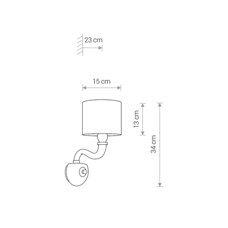 Kinkiet Nowodvorski 8157 NEWPORT I