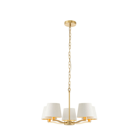 Endon Lighting Lampa wisząca 67734 biały/złoty