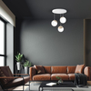 Milagro Lampa wisząca SFERA WOOD 3xE14 MLP5425 BIAŁY