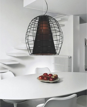 Lampa wisząca Lumina Deco LDP-090-BK Bolzano