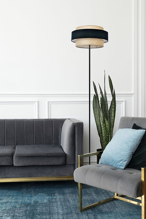 Lampa podłogowa GATO Kaja K-5235 czarny