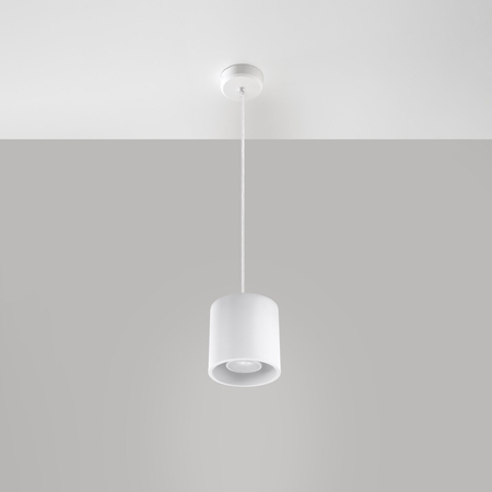 Sollux Lighting Lampa wisząca ORBIS 1 biały SL.0053