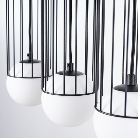 Sollux Lighting Lampa wisząca BRINA 3L czarna SL.1334