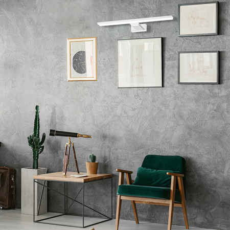 Milagro Kinkiet Pinto 12W LED 50cm Biały ML8235 BIAŁY