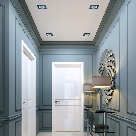 Eko-Light Oczko sufitowe szklane KWADRATOWE. Kolor: CZARNY EKOS271 CZARNY