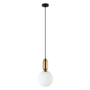 Lampa wisząca Italux Aldeva PND-02340-1M-BRO Brąz antyczny
