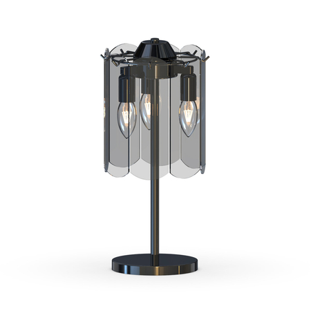 Lampa stołowa Zuma Line MT3523-3S-EBCN NIRA LAMPA STOŁOWA CZARNY/BLACK