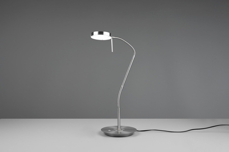Lampa biurkowa Trio 523310107 srebrny