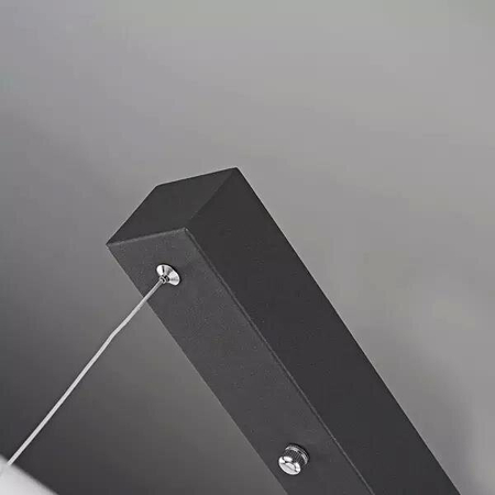 Lampa wisząca Ledowe Okręgi No.8 3k czarna