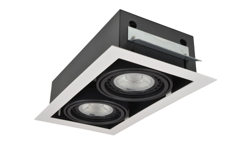 Oprawa wpuszczana NOVA 2 WHITE/BLACK Azzardo AZ2877 biały/czarny