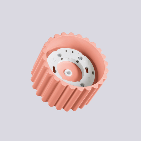 Sollux Lighting Plafon AURA 1 brzoskwiniowy Gx53 SL.1827