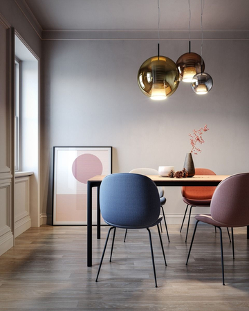 Lampa wisząca Fabbian D57A5341 Beluga Royal Ø30 Bronzo-LED