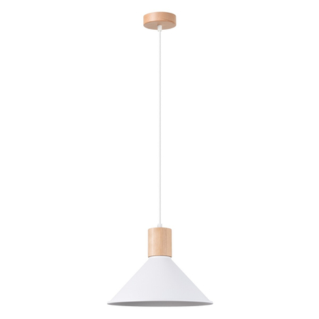 Sollux Lighting Lampa wisząca JAGA biała SL.1319