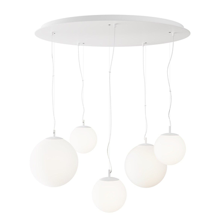 Lampa wisząca Basic form Maytoni MOD321PL-05W1 matte white