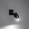 Sollux Lighting Kinkiet NERO czarny/chrom SL.1064