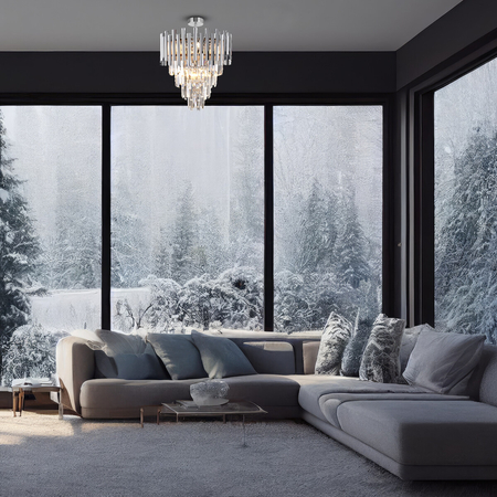 Milagro Lampa sufitowa MADISON CHROME 9xE14 ML8805 CHROM