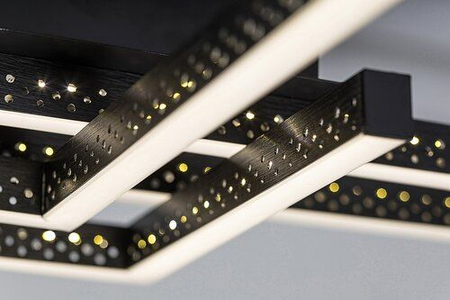 Lampa sufitowa Rabalux Casimir 5268 czarny matowy