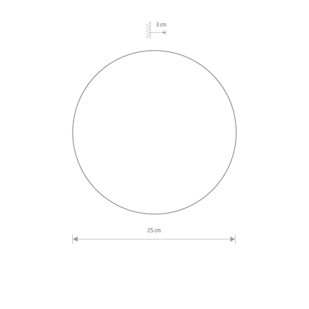 Kinkiet RING LED M Nowodvorski 10350 złoty