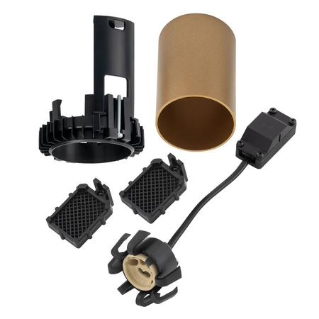 Spot Nowodvorski MONO SLIDE TRIMLESS 10805 Satynowy złoty Czarny