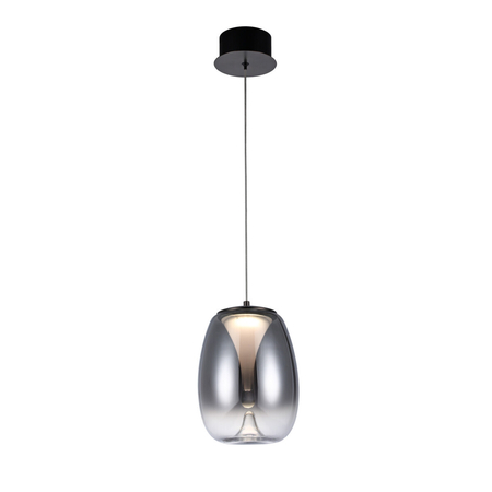Lampa wisząca Azzardo PAMELA AZ5824 BLACK CHROME