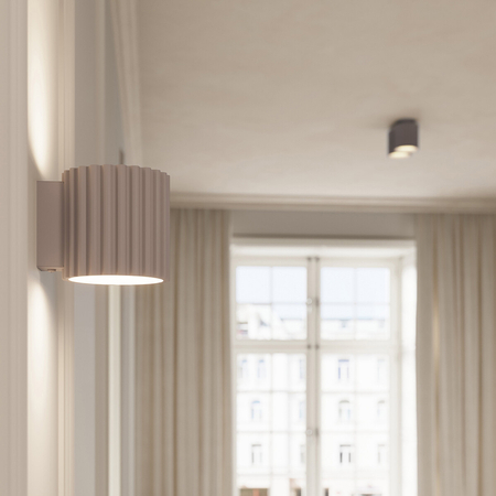 Sollux Lighting Plafon AURA 2 taupe GU10 SL.1815