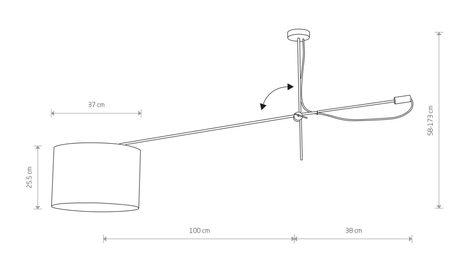 Lampa wisząca Nowodvorski 6640 VIPER WHITE